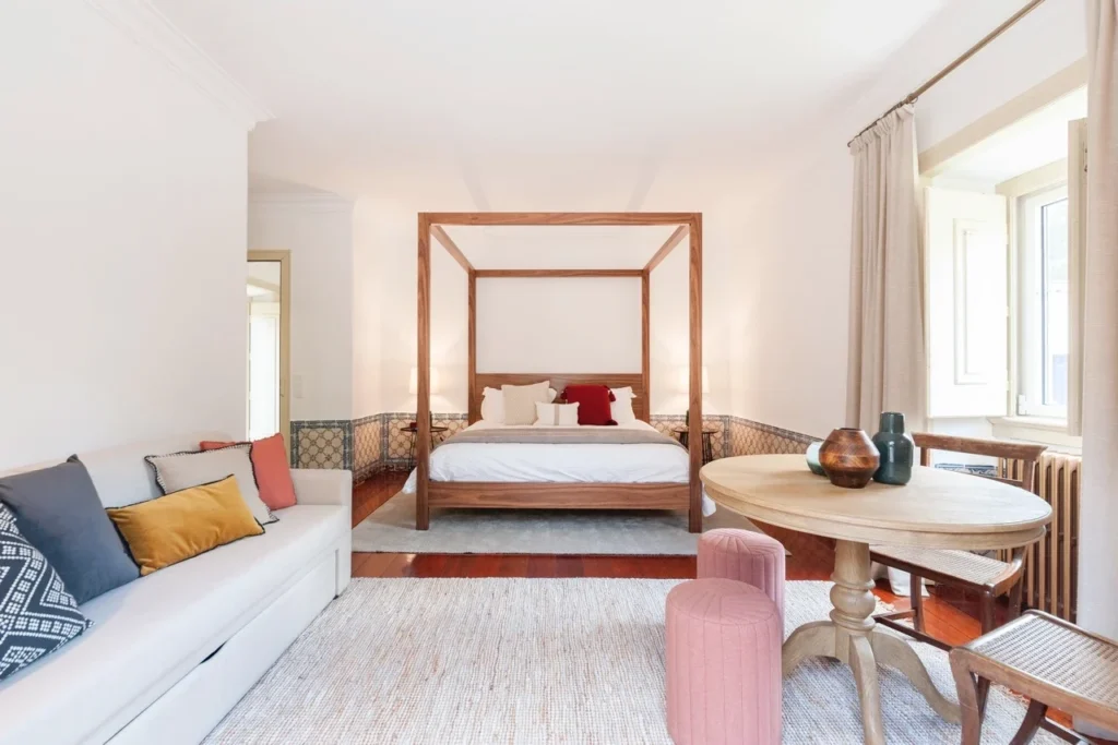 Photo of one of the Manor house's master suites