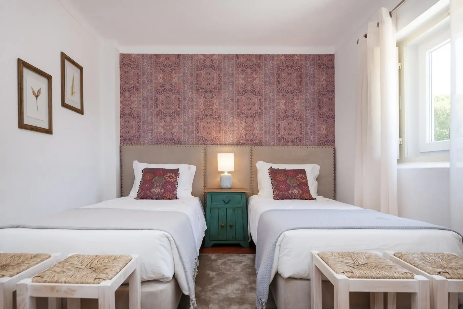 Photo of the Wood Oven I suite with two separate beds