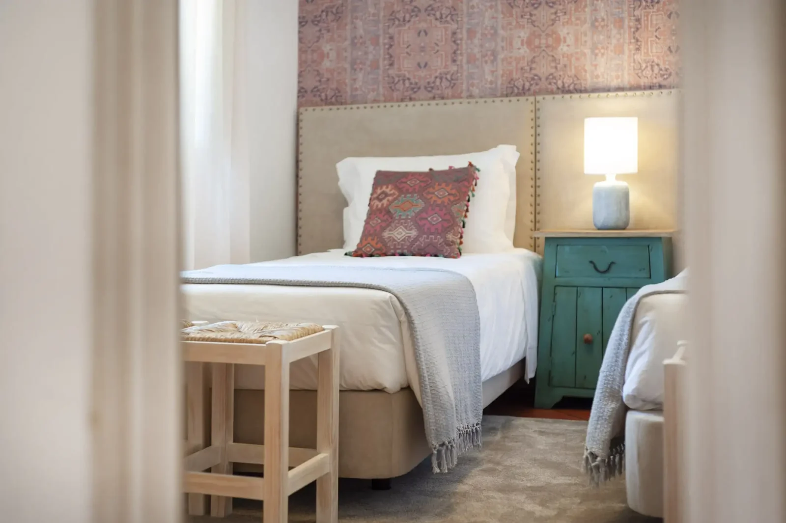 Photo of the Wood Oven I suite with two separate beds